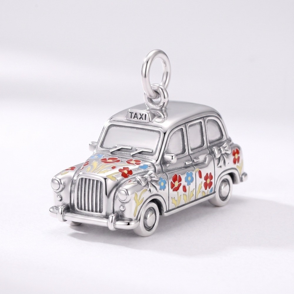 ステンレス製、漫画風ペンダント、英国テーマ、エナメル素材、ジ - Jewelry Making London のレビューと価格