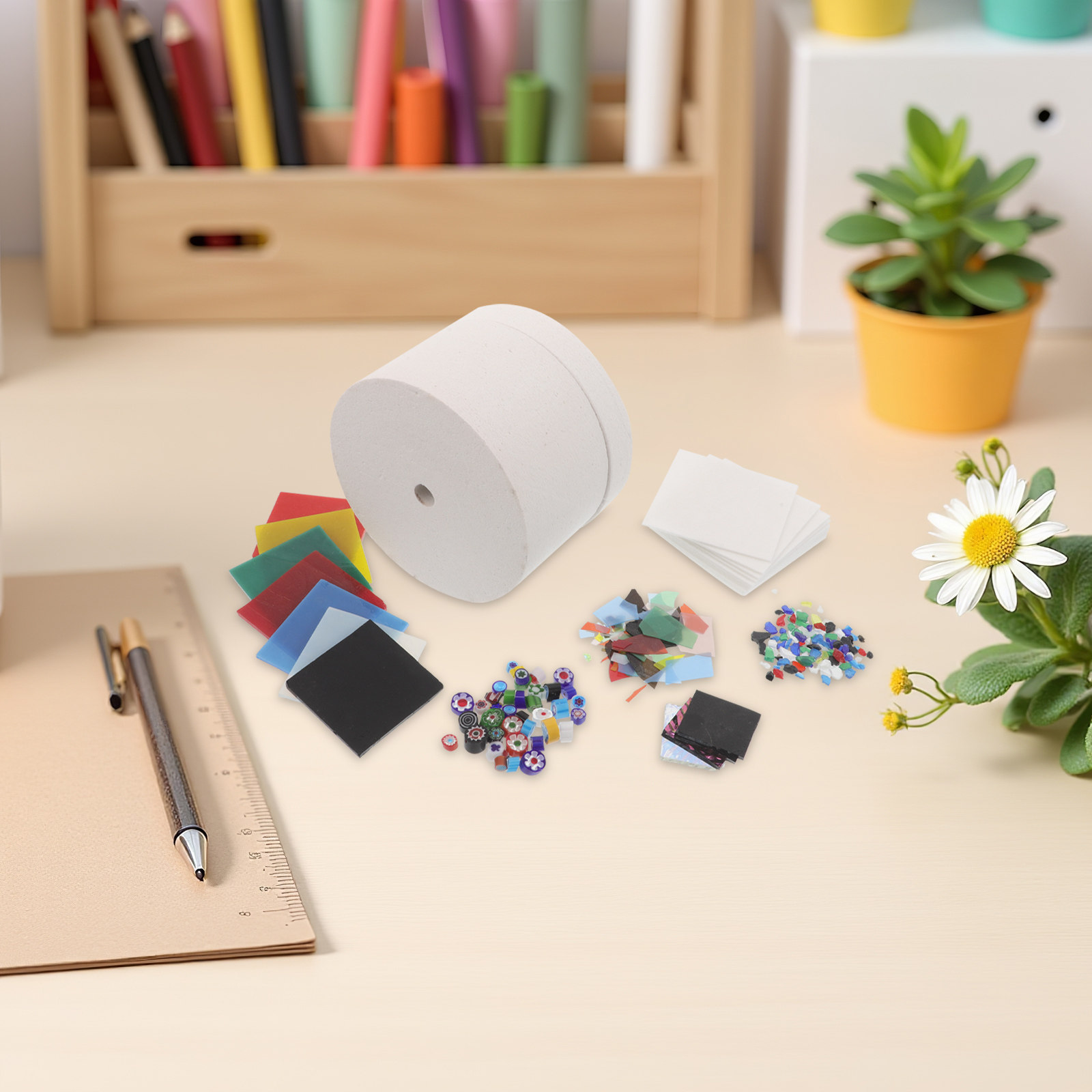 1セットのマイクロ波窯キット。自宅で手軽にガラスのフュージン - Jewelry Making At Home のレビューと価格