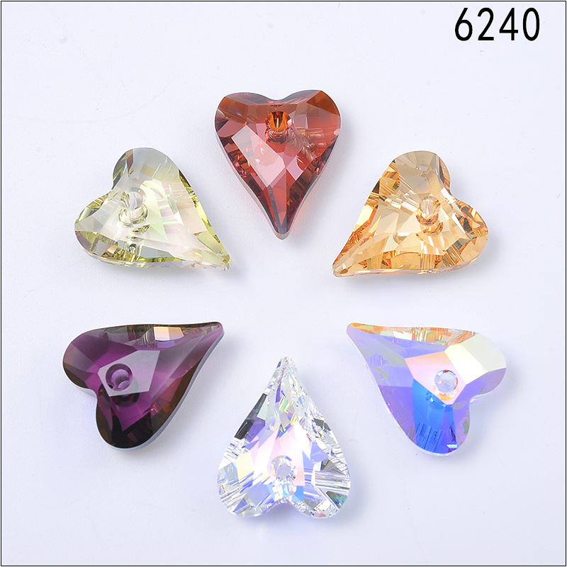 ジュエリー作りのためのオリジナルのクリスタル,ハート型のペン - Jewelry Making At Home のレビューと価格