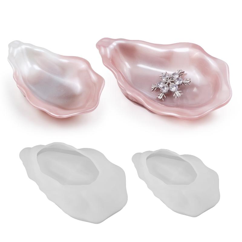 人気商品：カキ殻の形をしたシリコン製のパールキャンドル型。D - Jewelry Making Board のレビューと価格